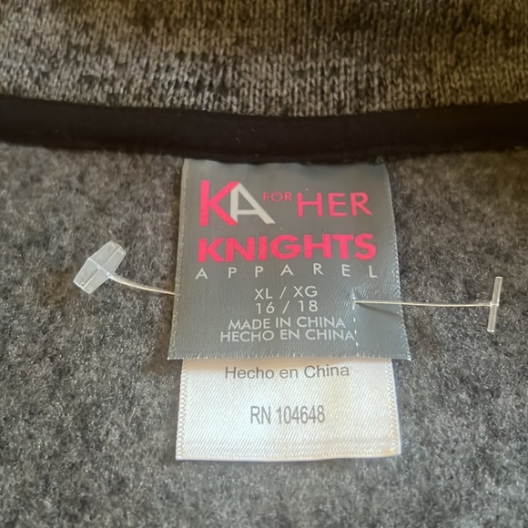 KA For HER Knights Apparel Clemson Woman’s Zip Jacket - Picture 8 of 15